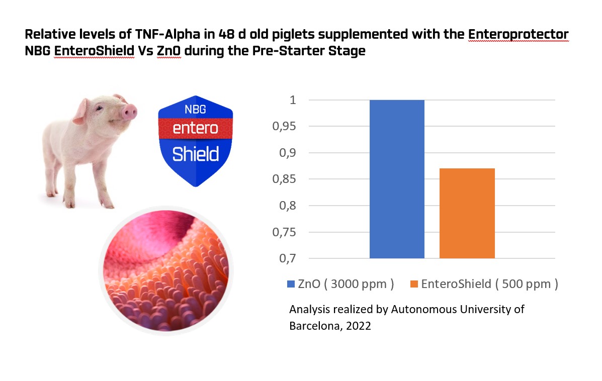 TNF Alpha y Enteroshield